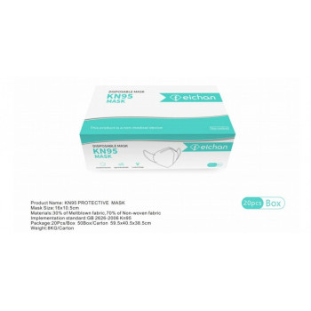 Kn95 Respirator Face Mask Box Of 20