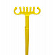 Electrical Lead Stand Adjustable to 2.4M Electrical Lead Stand Adjustable to 2.4M in Yellow - Front View