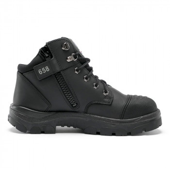 Steel Blue Parkes Zip Scuff Ankle Boot 312658