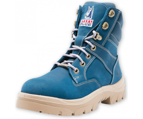STEEL BLUE Southern Cross Zip Ladies Safety Boot 512761 STEEL BLUE Southern Cross Zip Ladies Safety Boot 512761