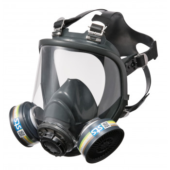 STS Full Face Respirator Mask With Speech Transmission - Silicone