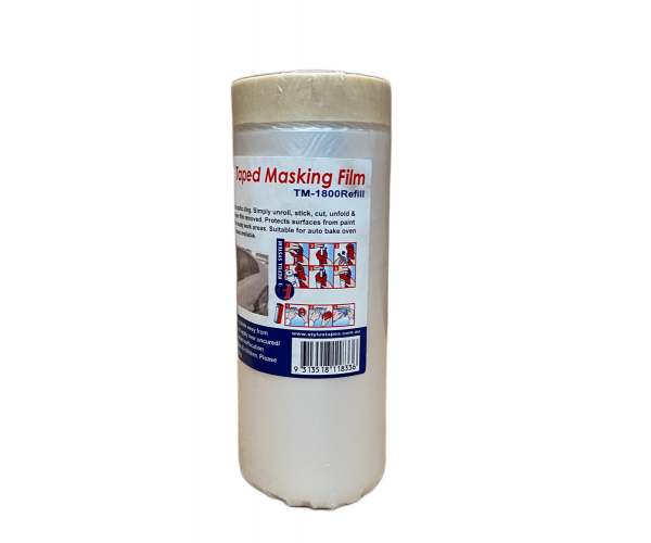 Stylus Pre Taped Masking Film Refill in Clear - Front View