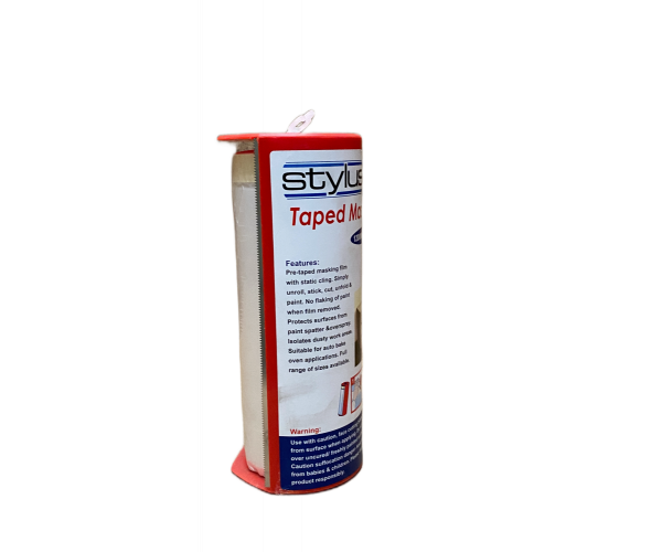 Stylus Pre Taped Masking Film With Dispenser in [colour] - Front View