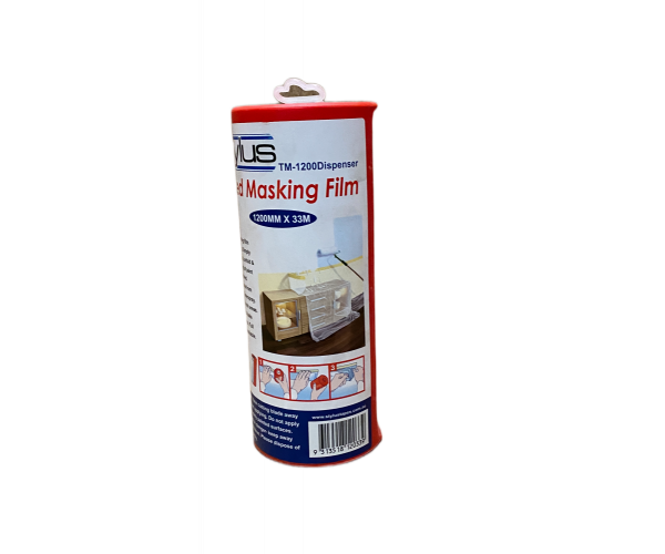 Stylus Pre Taped Masking Film With Dispenser in [colour] - Front View