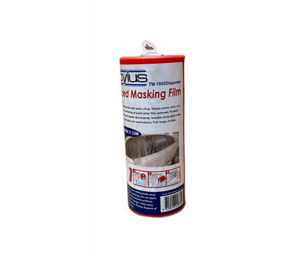 Stylus Pre Taped Masking Film With Dispenser in [colour] - Front View