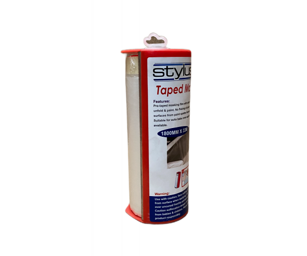 Stylus Pre Taped Masking Film With Dispenser in [colour] - Front View