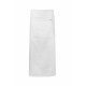CONTINENTAL APRON WITH POCKET AND FOLD OVER CA007 CONTINENTAL APRON WITH POCKET AND FOLD OVER CA007