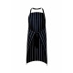 FULL BIB CAFE STRIPE APRON - CHEFS CRAFT FULL BIB CAFE STRIPE APRON - CHEFS CRAFT
