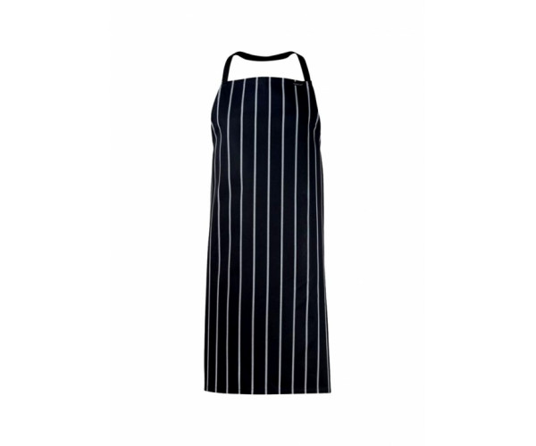 FULL BIB CAFE STRIPE APRON - CHEFS CRAFT FULL BIB CAFE STRIPE APRON - CHEFS CRAFT