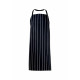 FULL BIB CAFE STRIPE APRON - CHEFS CRAFT FULL BIB CAFE STRIPE APRON - CHEFS CRAFT