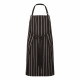 FULL BIB CAFÉ STRIPE APRON WITH POCKET CA030 FULL BIB CAFÉ STRIPE APRON WITH POCKET CA030