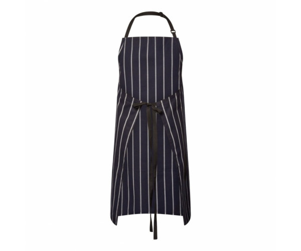 FULL BIB CAFÉ STRIPE APRON WITH POCKET CA030 FULL BIB CAFÉ STRIPE APRON WITH POCKET CA030