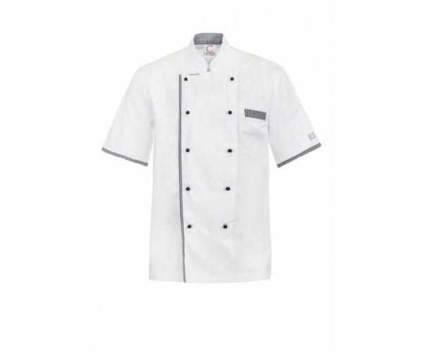 EXECUTIVE CHEFS LIGHTWEIGHT VENTED JACKET - SHORT SLEEVE EXECUTIVE CHEFS LIGHTWEIGHT VENTED JACKET - SHORT SLEEVE