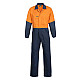 HI VIS TWO TONE POLY/COTTON COVERALLS LONG 50% OFF HI VIS TWO TONE POLY/COTTON COVERALLS LONG 50% OFF