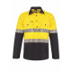 2 TONES HALF PLKET SHIRT WITH REFLECTIVE TAPE 2 TONES HALF PLKET SHIRT WITH REFLECTIVE TAPE
