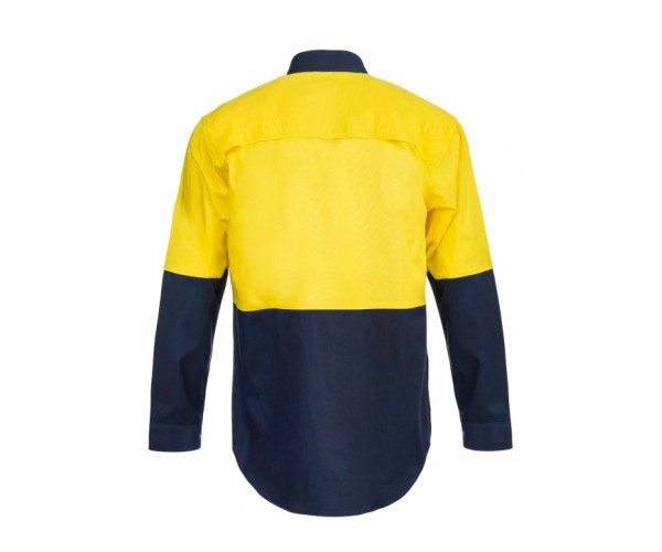 LIGHTWEIGHT HI VIS TWO TONE LONG SLEEVE LIGHTWEIGHT HI VIS TWO TONE LONG SLEEVE