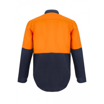 Hybrid Two Tone Shirt 100% Cotton Drill 310gsm / 155gsm
