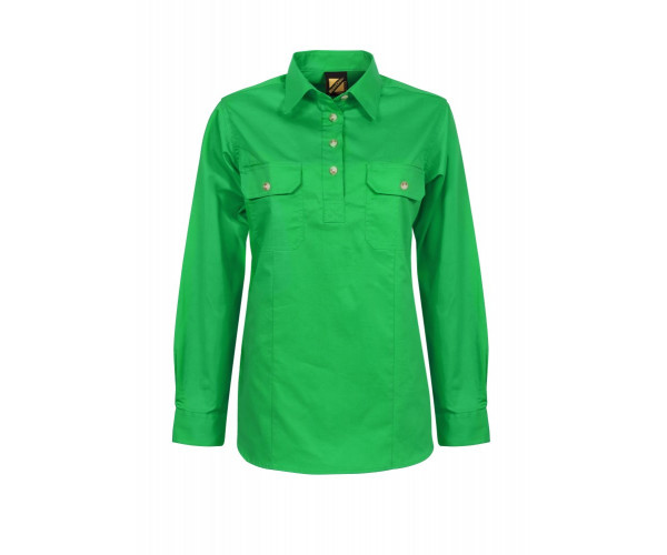 LADIES HALF PLACKET SHIRT LADIES HALF PLACKET SHIRT