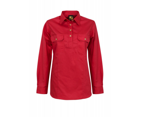 LADIES HALF PLACKET SHIRT LADIES HALF PLACKET SHIRT