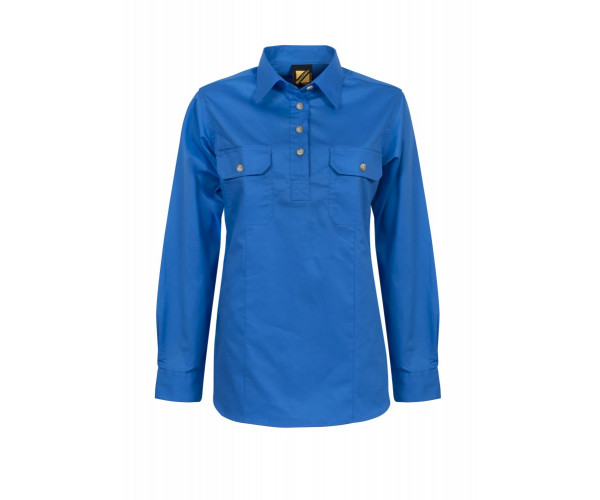 LADIES HALF PLACKET SHIRT LADIES HALF PLACKET SHIRT