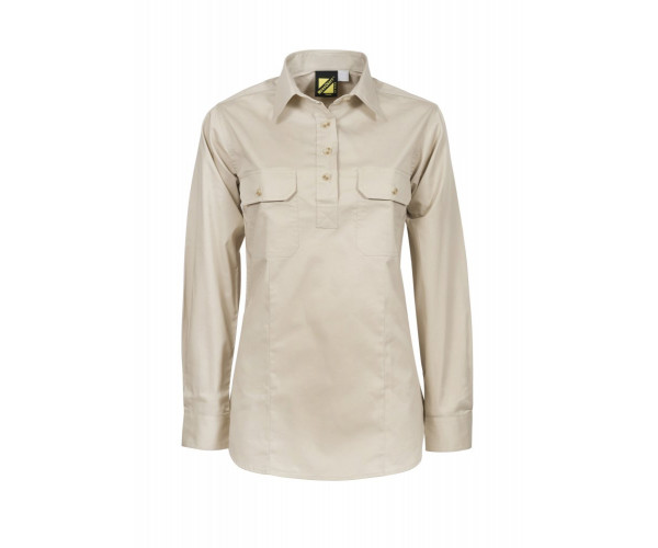 LADIES HALF PLACKET SHIRT LADIES HALF PLACKET SHIRT