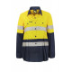 MATERNITY HI VIS SHIRT WITH REFLECTIVE TAPE 100% COTTON MATERNITY HI VIS SHIRT WITH REFLECTIVE TAPE 100% COTTON