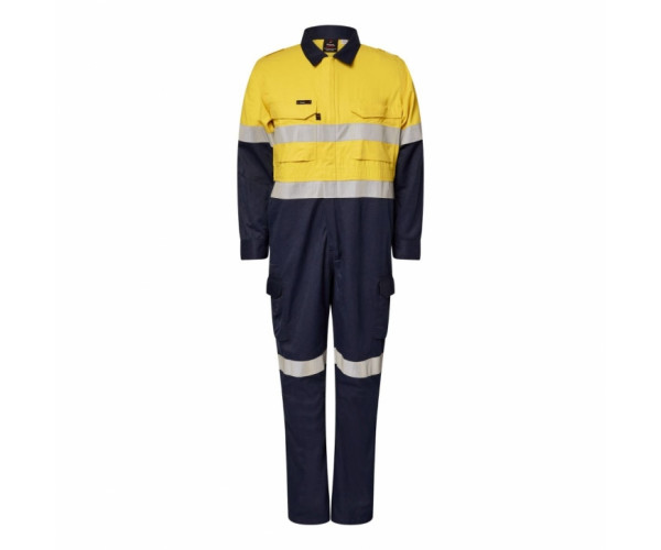HRC2 COVERALL WITH TAPE - FLAME BLUSTER HRC2 COVERALL WITH TAPE - FLAME BLUSTER