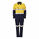 HRC2 COVERALL WITH TAPE - FLAME BLUSTER HRC2 COVERALL WITH TAPE - FLAME BLUSTER