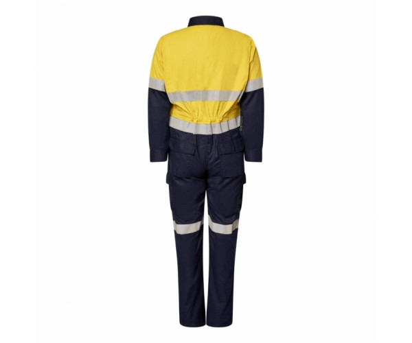HRC2 COVERALL WITH TAPE - FLAME BLUSTER HRC2 COVERALL WITH TAPE - FLAME BLUSTER
