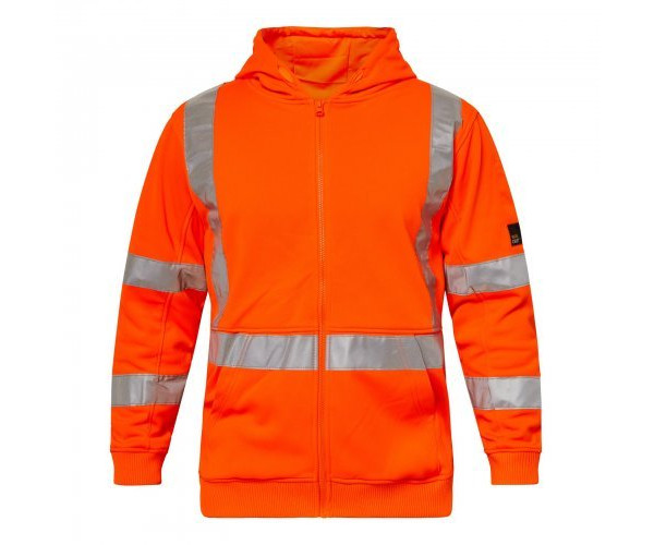 ALPINE HIVIS HOODIE WITH X REFLECTIVE TAPE ALPINE HIVIS HOODIE WITH X REFLECTIVE TAPE