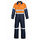 HI VIS TWO TONE COTTON DRILL COVERALLS WITH REFLECTIVE TAPE HI VIS TWO TONE COTTON DRILL COVERALLS WITH REFLECTIVE TAPE