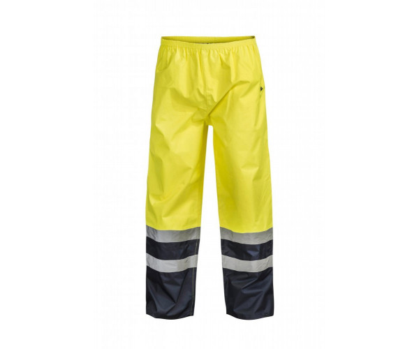 HI VIS TWO TONE WATERPROOF PANT WITH REFLECTIVE TAPE HI VIS TWO TONE WATERPROOF PANT WITH REFLECTIVE TAPE