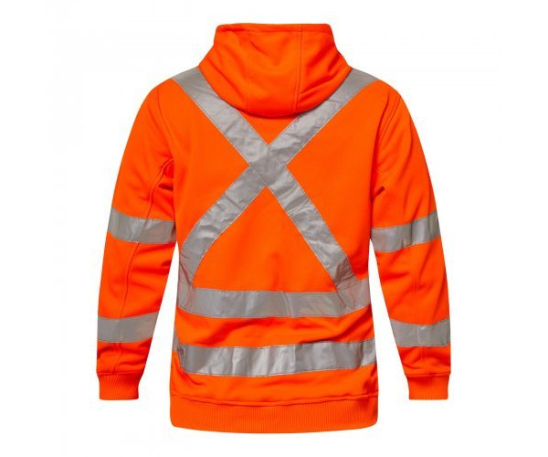 ALPINE HIVIS HOODIE WITH X REFLECTIVE TAPE ALPINE HIVIS HOODIE WITH X REFLECTIVE TAPE