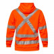 ALPINE HIVIS HOODIE WITH X REFLECTIVE TAPE ALPINE HIVIS HOODIE WITH X REFLECTIVE TAPE