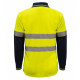 HI VIS LONG SLEEVES MICROMESH POLO WITH POCKET AND REFLECTIVE TAPE HI VIS LONG SLEEVES MICROMESH POLO WITH POCKET AND REFLECTIVE TAPE