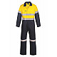HI VIS TWO TONE COTTON DRILL COVERALLS WITH REFLECTIVE TAPE HI VIS TWO TONE COTTON DRILL COVERALLS WITH REFLECTIVE TAPE