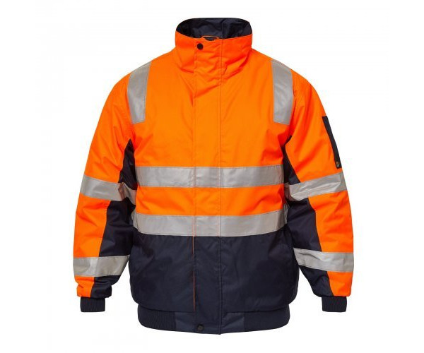 TYPHOON 2TONE BOMBE JKT WITH REFLECTIVE TAPE TYPHOON 2TONE BOMBE JKT WITH REFLECTIVE TAPE