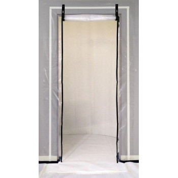 Zip Seal Doorway Double Zip Dust Proof Room